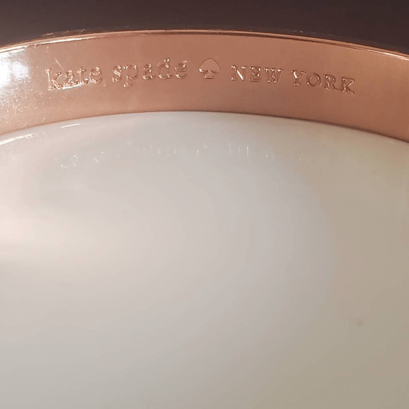 Kate Spade Best Friend Ever Rose Gold Bracelet Bangle - Picture 8 of 8